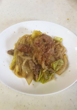 簡単焼きうどん-レシピのメイン写真