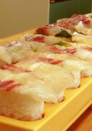 超簡単おいしい寿司 日本一位愛媛産真鯛-レシピのメイン写真