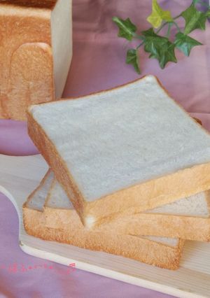 米粉でもちもち角食パン ～ＨＢでも～-レシピのメイン写真