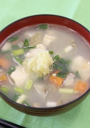バター風味のけんちん汁-レシピのメイン写真