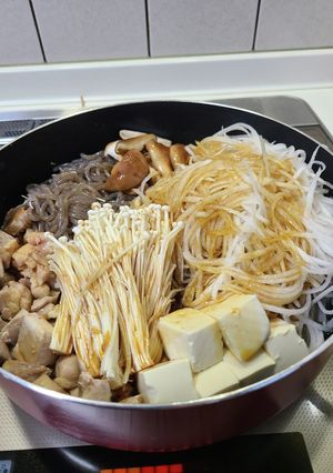 大根でヘルシーすき焼き-レシピのメイン写真
