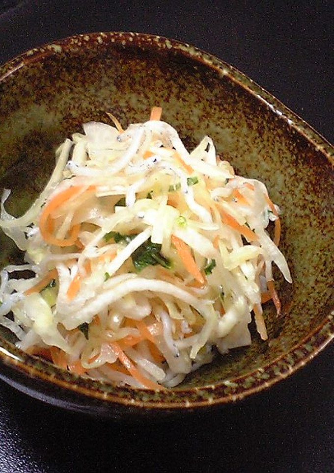 野菜としらすのさっぱり和え♪-レシピのメイン写真