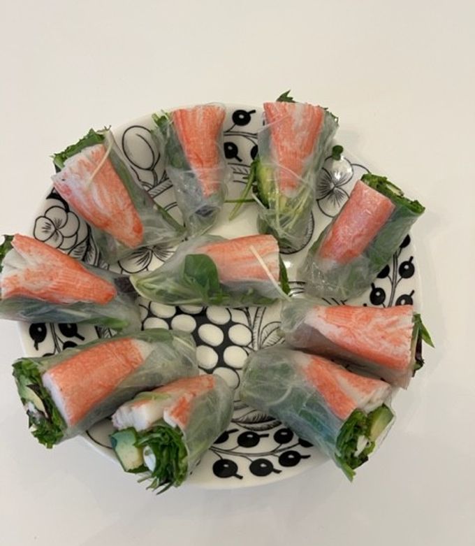 カニカマとアボカドの生春巻き by タオちゃん 【クックパッド】 簡単