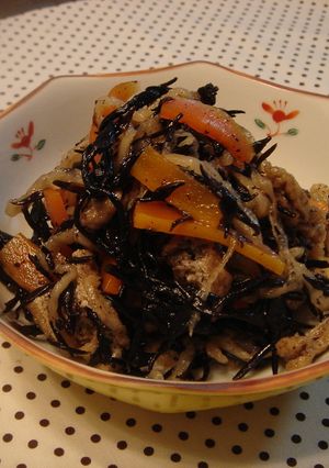 ☆ほんわか～☆　ひじきと切り干しの煮物-レシピのメイン写真