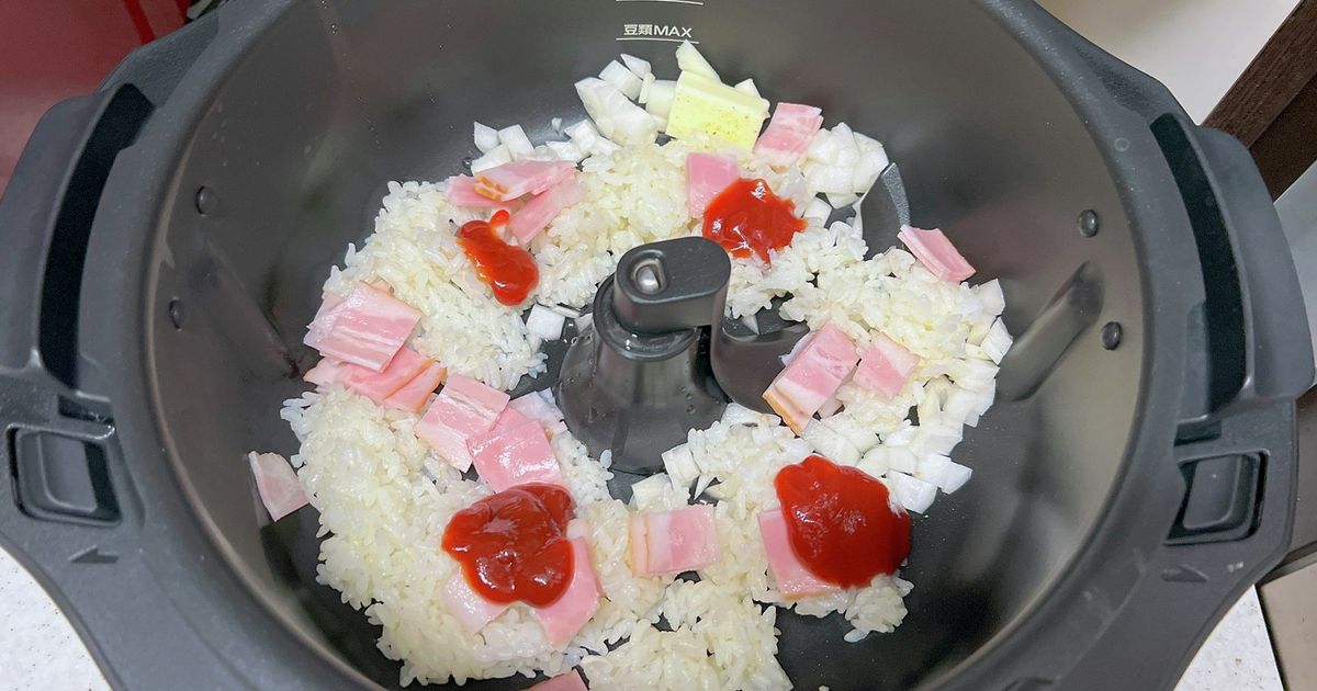オートクッカーでケチャップライス by sate618 【クックパッド