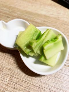 もったいないレシピブロッコリーの芯糠漬け-レシピのメイン写真