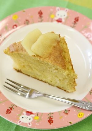 ホットケーキミックスでりんごケーキ-レシピのメイン写真