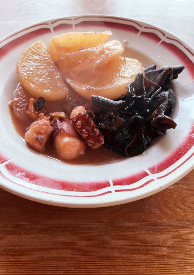 大根とタコの煮物-レシピのメイン写真