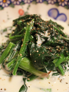ほうれん草のミルク煮-レシピのメイン写真
