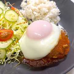 とろーり♪チーズがたまらないハンバーグ-レシピのメイン写真