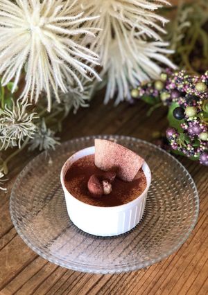 バレンタインにチョコレートムース-レシピのメイン写真