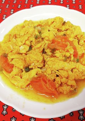 すき焼き☆卵とトマトの炒め物-レシピのメイン写真