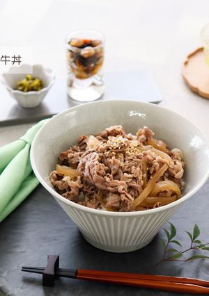 牛丼-レシピのメイン写真