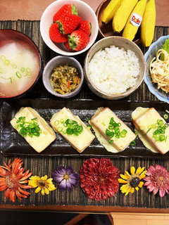 厚揚げとチーズ（糖質オフメニュー）-レシピのメイン写真