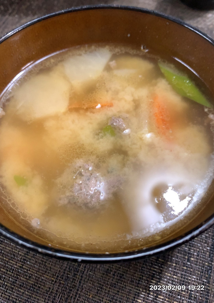 鰯のつみれ汁-レシピのメイン写真