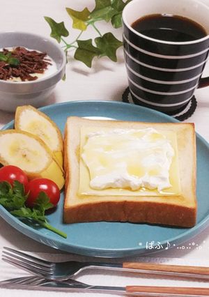 毎日食べた～い＊ヨーグルトオープンサンド-レシピのメイン写真
