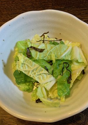 白菜の塩昆布あえ-レシピのメイン写真