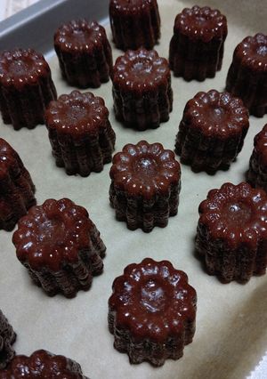 チョコカヌレ-レシピのメイン写真