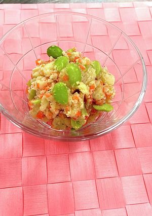 持久力向上♪レンジで簡単!!ポテトサラダ-レシピのメイン写真
