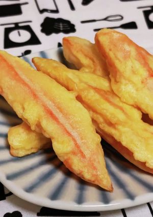米粉活用 高級カニカマ天ぷら-レシピのメイン写真