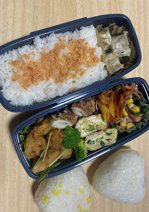 頑張れ息子弁当26-レシピのメイン写真