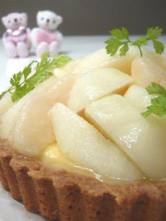 ♡白桃のタルト♡-レシピのメイン写真