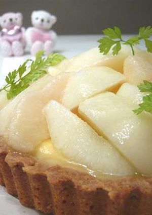 ♡白桃のタルト♡-レシピのメイン写真
