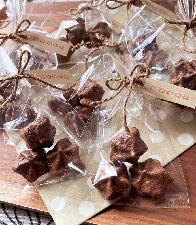 メレンゲクッキー☆Cocoa☆ by Sugar☆eyes 【クックパッド】 簡単