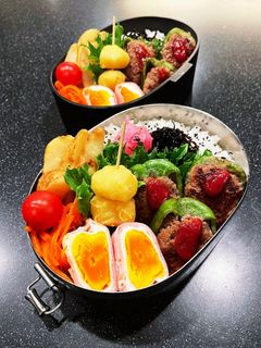 高校生弁当2023 2月10ピーマン肉詰-レシピのメイン写真