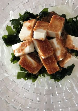 ヘルシー!豆腐とわかめのサラダ-レシピのメイン写真