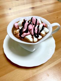 ハートのマシュマロココア-レシピのメイン写真