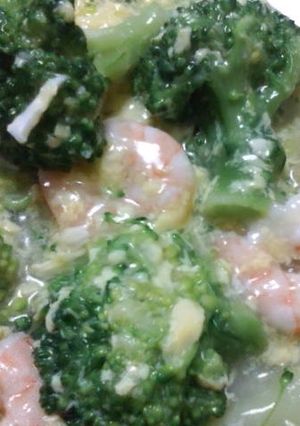 ブロッコリーとエビの中華餡-レシピのメイン写真