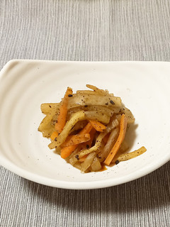 【大根大量消費】大根と人参のきんぴら-レシピのメイン写真