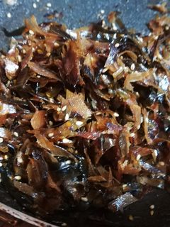 【絶品佃煮】出し殻でふりかけ!!-レシピのメイン写真