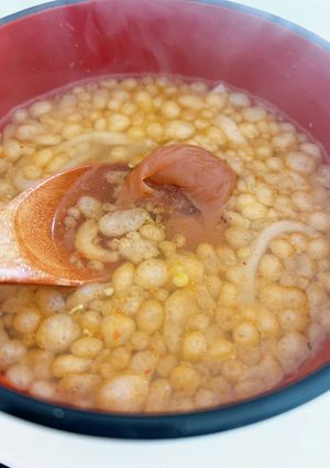梅うどん-レシピのメイン写真
