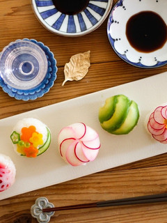 野菜のてまり寿司-レシピのメイン写真