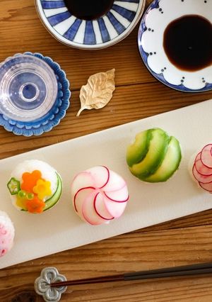 野菜のてまり寿司-レシピのメイン写真