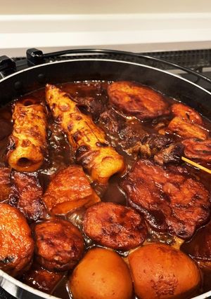 名古屋の味！味噌煮込みおでん-レシピのメイン写真