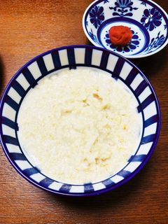 基本のオートミール粥①塩味-レシピのメイン写真