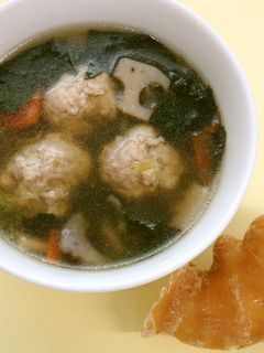 冷え性対策!しょうがスープ-レシピのメイン写真