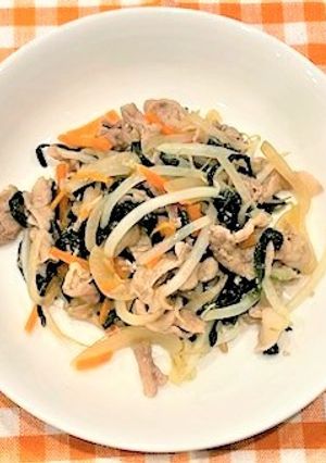 豚肉ともやしのスタミナ炒め-レシピのメイン写真