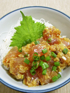 刺身の味噌和え丼-レシピのメイン写真