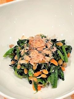 菜の花入り納豆和え-レシピのメイン写真