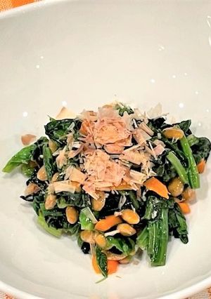 菜の花入り納豆和え-レシピのメイン写真