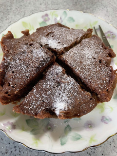 簡単レンジでオートミール&米粉チョコパン-レシピのメイン写真