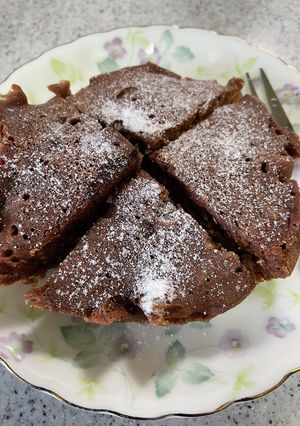 簡単レンジでオートミール&米粉チョコパン-レシピのメイン写真