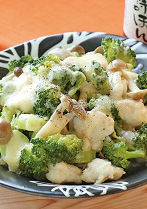 鶏むね肉とブロッコリーのとろ～りチーズ-レシピのメイン写真