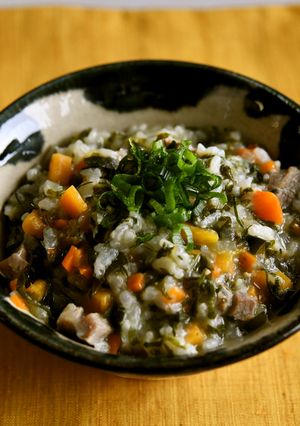 島野菜の七草がゆ-レシピのメイン写真