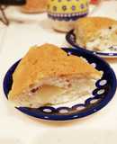 卵バター無リンゴヨーグルトの炊飯器ケーキ
