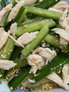 きゅうりと鶏むね肉の中華風酢の物-レシピのメイン写真
